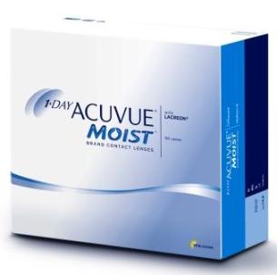 Контактные линзы Johnson & Johnson 1 day ACUVUE Moist, 180 шт.