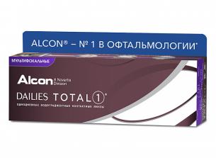 Контактные линзы Alcon Dailies Total 1 multifocal, 30 шт.