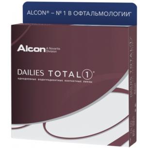 Контактные линзы Alcon Dailies Total 1, 90 шт.