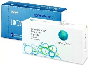 Контактные линзы Cooper Vision Biomedics Evolution, 6 шт.